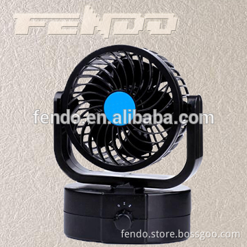 4 inch auto oscillating car cooling fan small size 12v 24v car fan